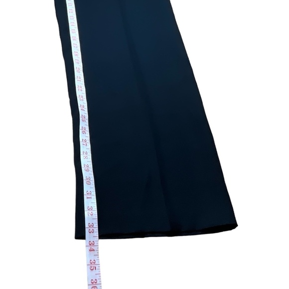 JOSEPH RIBKOFF 100% Easy Care Polyester Wide Leg Flat Front Dress Pants US Sz 14 - Picture 7 of 8